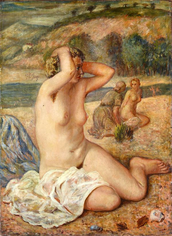 Arrigo Dreoni - Sulla spiaggia