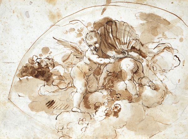 Scuola Emiliana, XVII sec. - Cupids