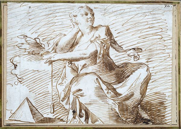 Pietro Novelli detto il Monrealese - Allegory of Architecture