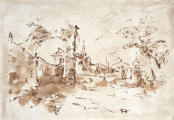 Scuola Veneta, XVIII - XIX sec. - Paesaggio