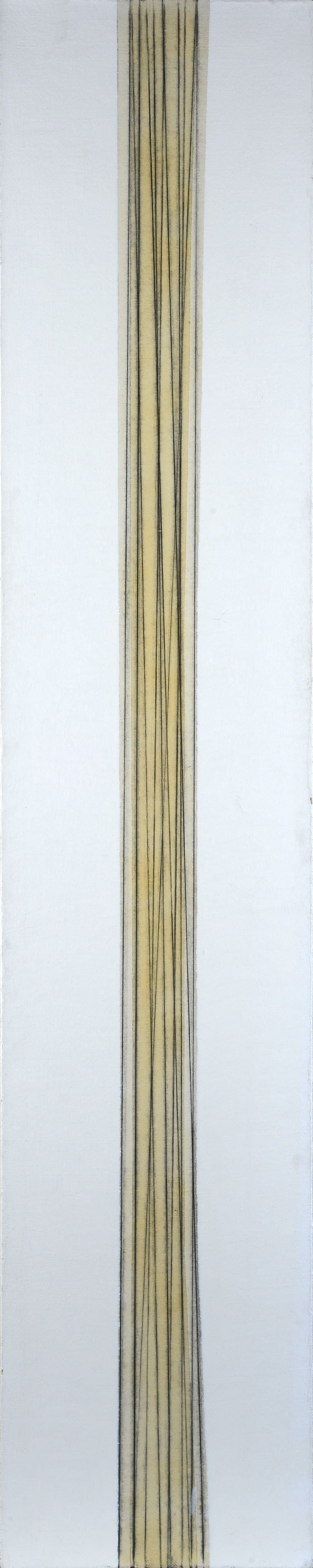 Paolo Cotani - Senza titolo 93/05, olio su tela, cm 200x40