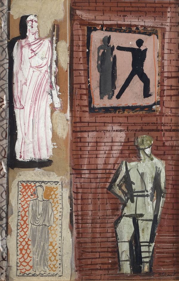 Mario Sironi - Composizione con figure