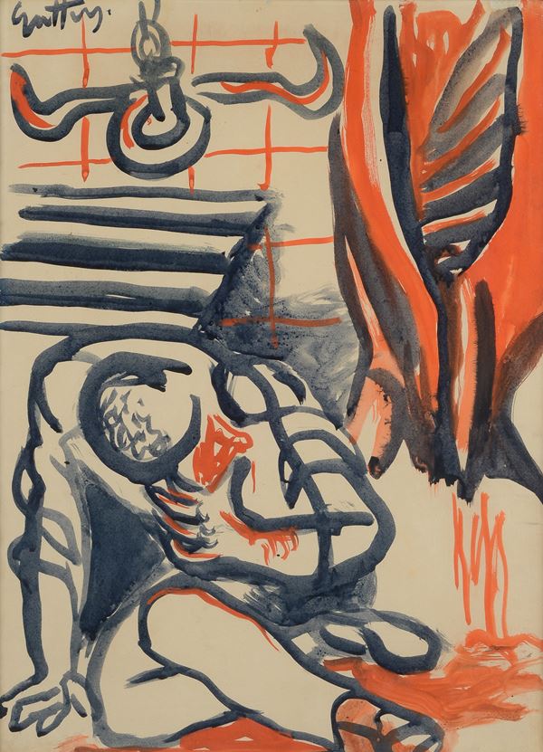 Renato Guttuso - Macelleria