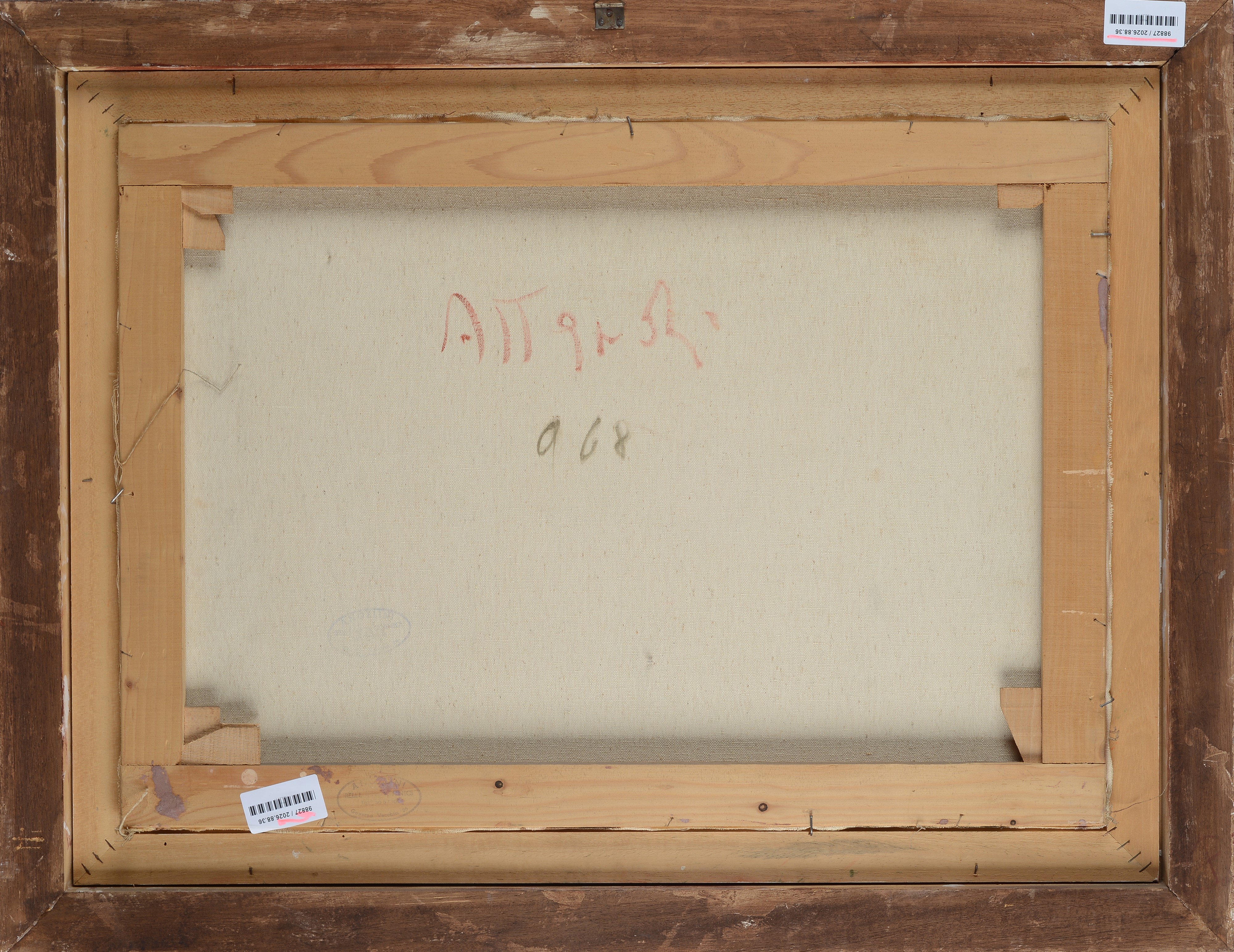 Ugo Attardi - Alba - Olio su tela, 1968, cm 50x70