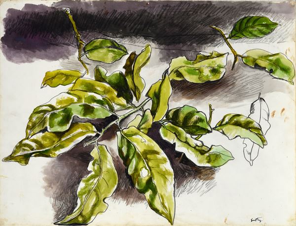Renato Guttuso - Foglie
