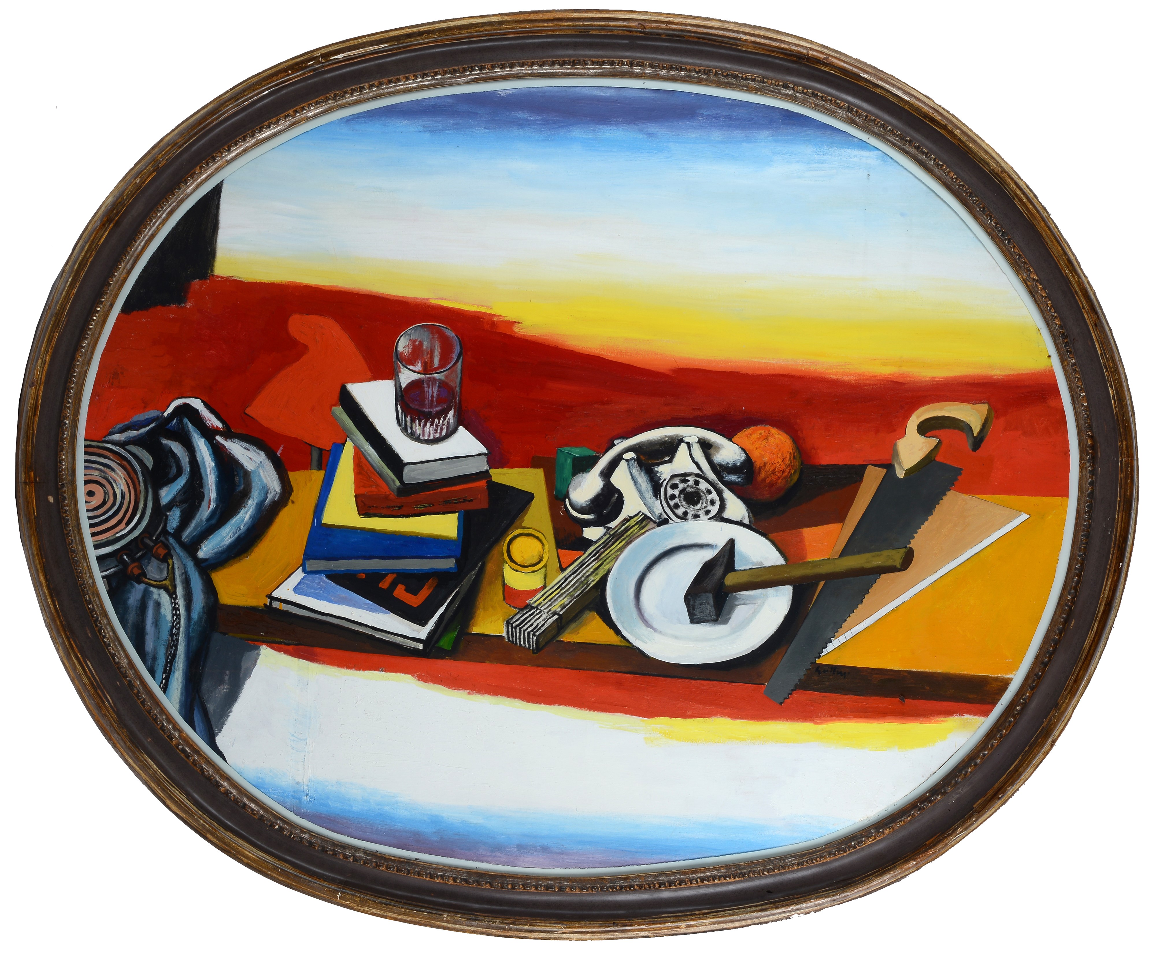 Renato Guttuso - Natura morta, olio su tela