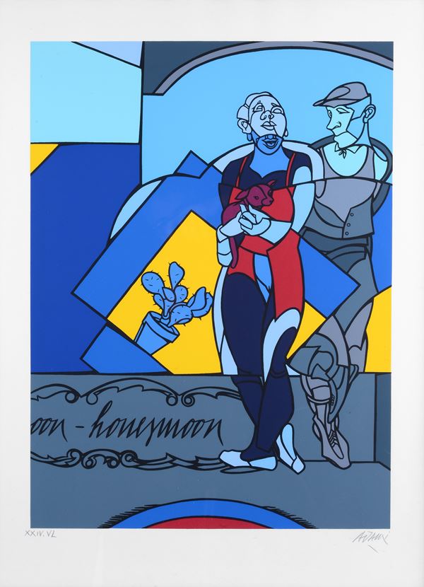 Valerio Adami - Honeymoon