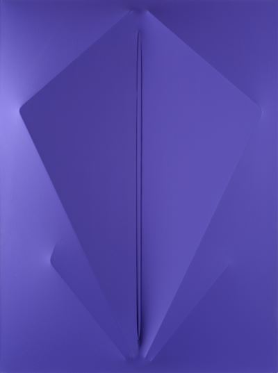 Viola - Tela estroflessa e acrilico, cm. 80x60