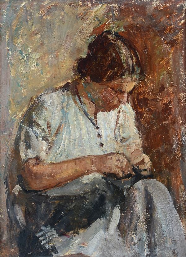 Cesare Ciani - The seamstress