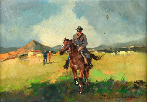 Carlo Domenici - Buttero