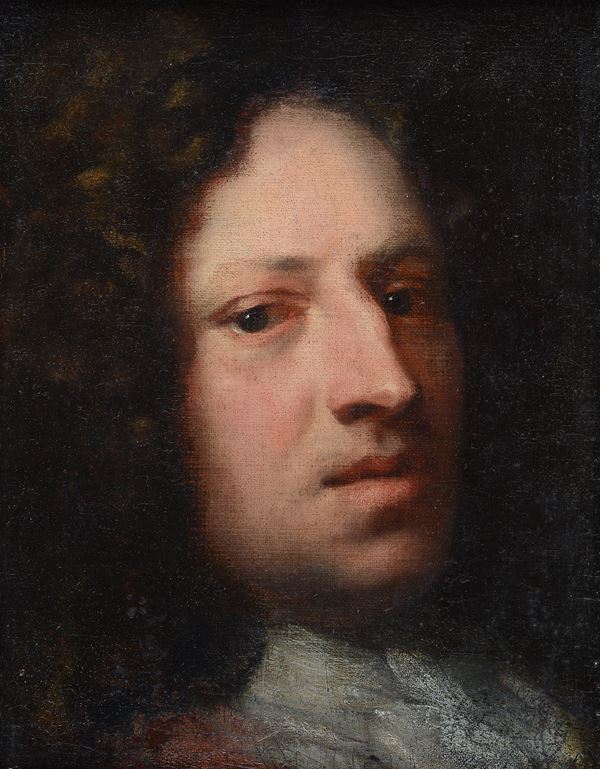 Scuola Francese, XVIII sec. - Ritratto di nobiluomo