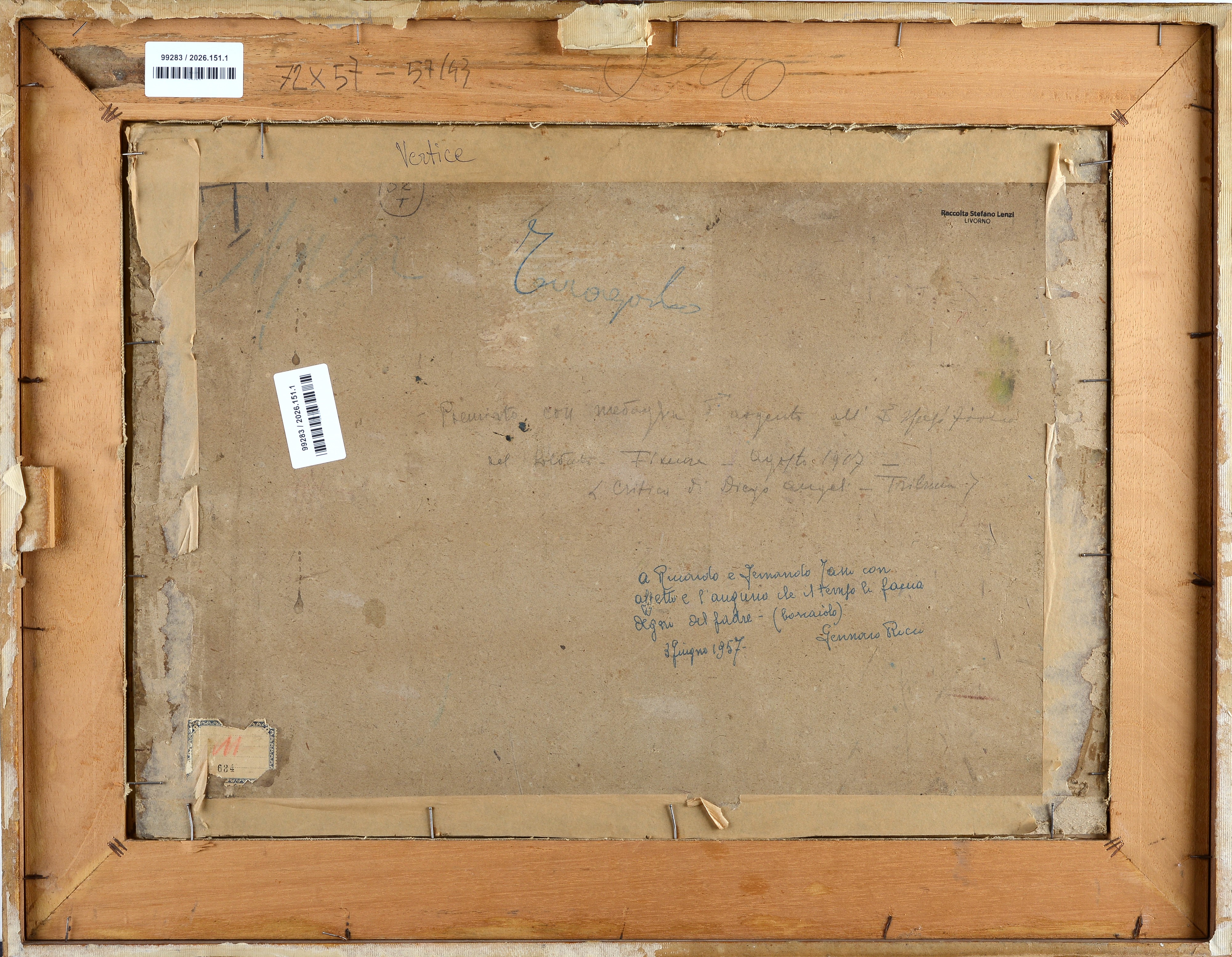 Caseggiato - Il trogolo di San Frediano