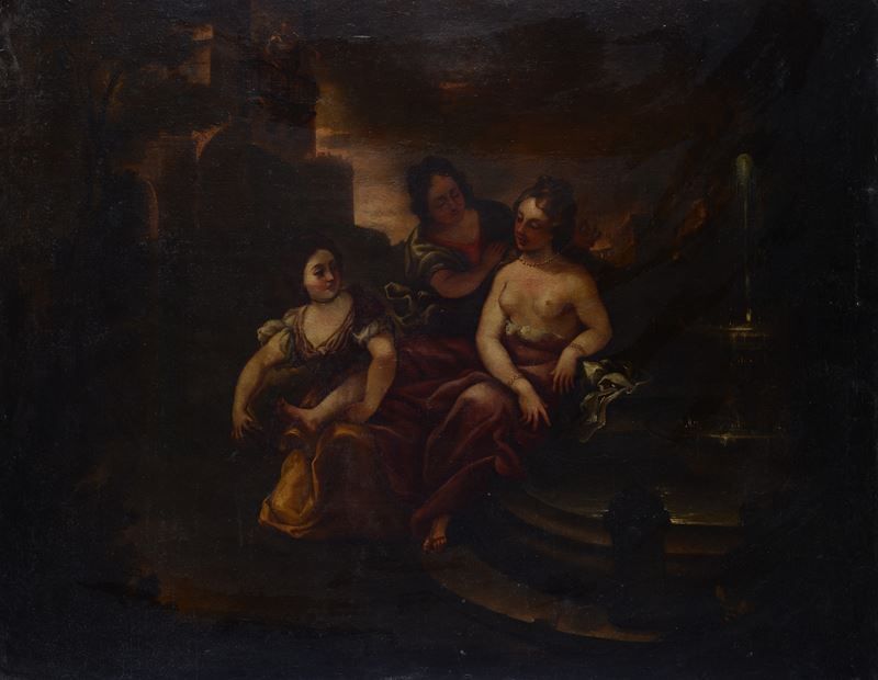 Tre donne alla fonte