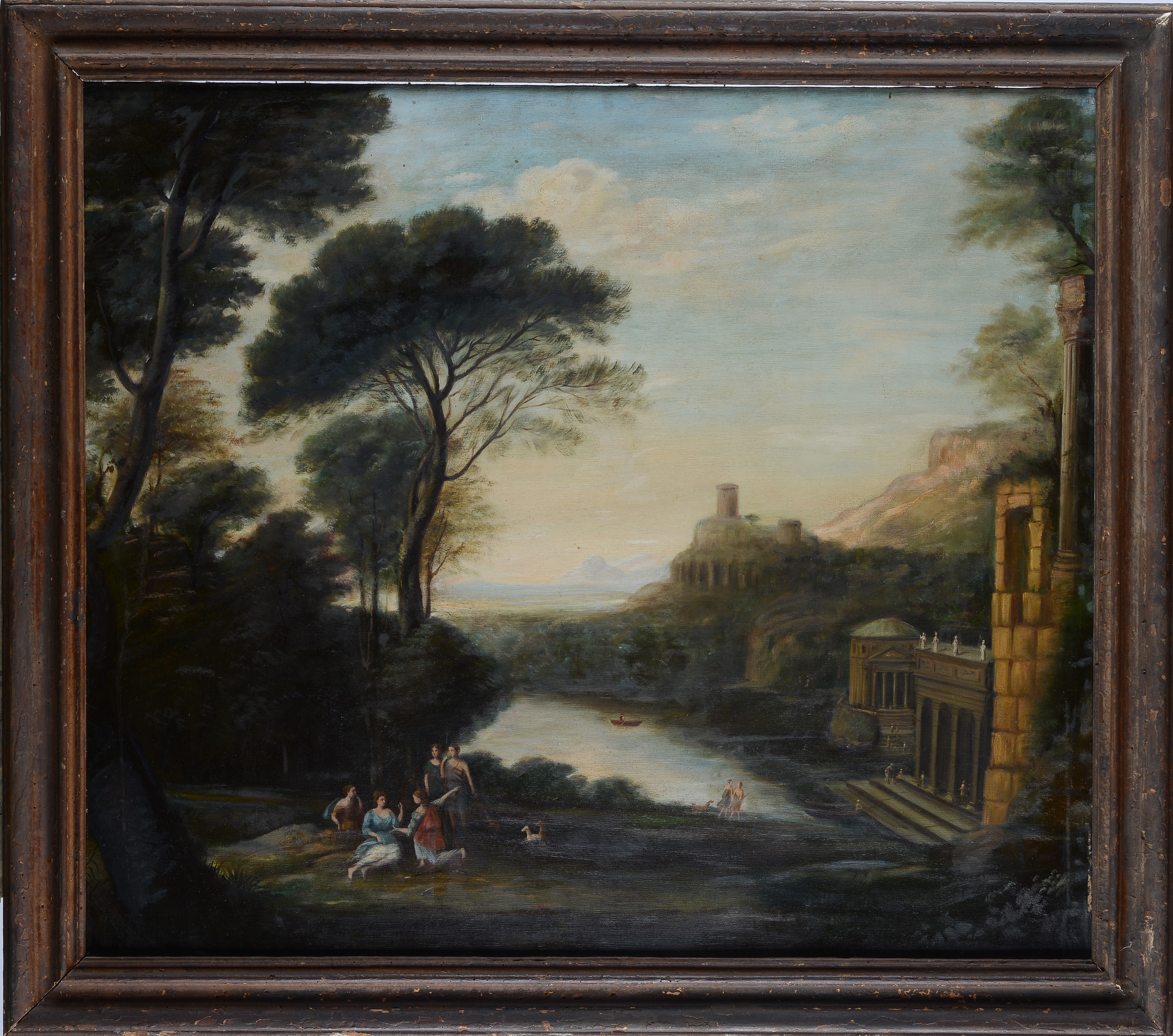 Paesaggio con figure