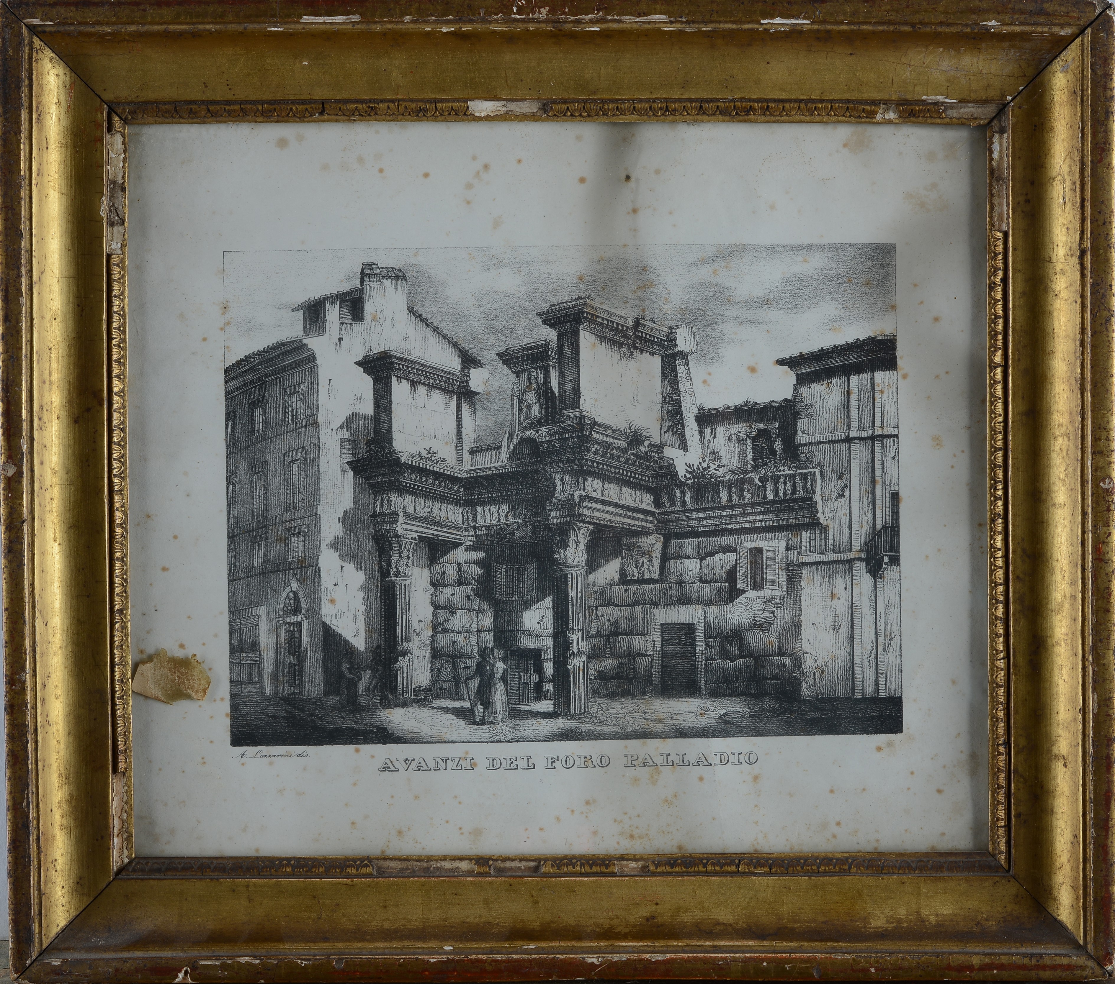 "Piazza Navona"; "Colonna Trajana"; "Avanzi del Foro Palladio"