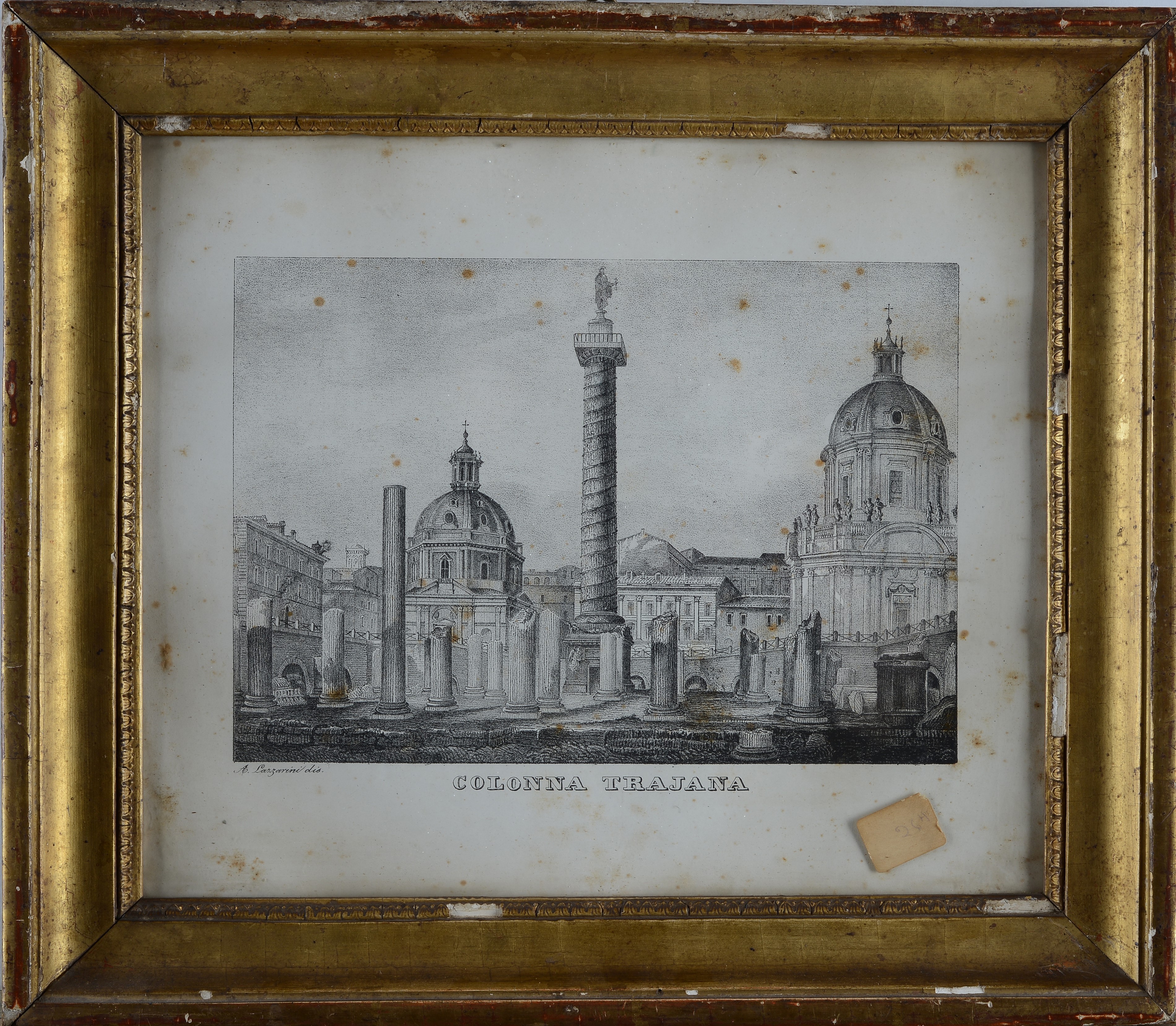 "Piazza Navona"; "Colonna Trajana"; "Avanzi del Foro Palladio"