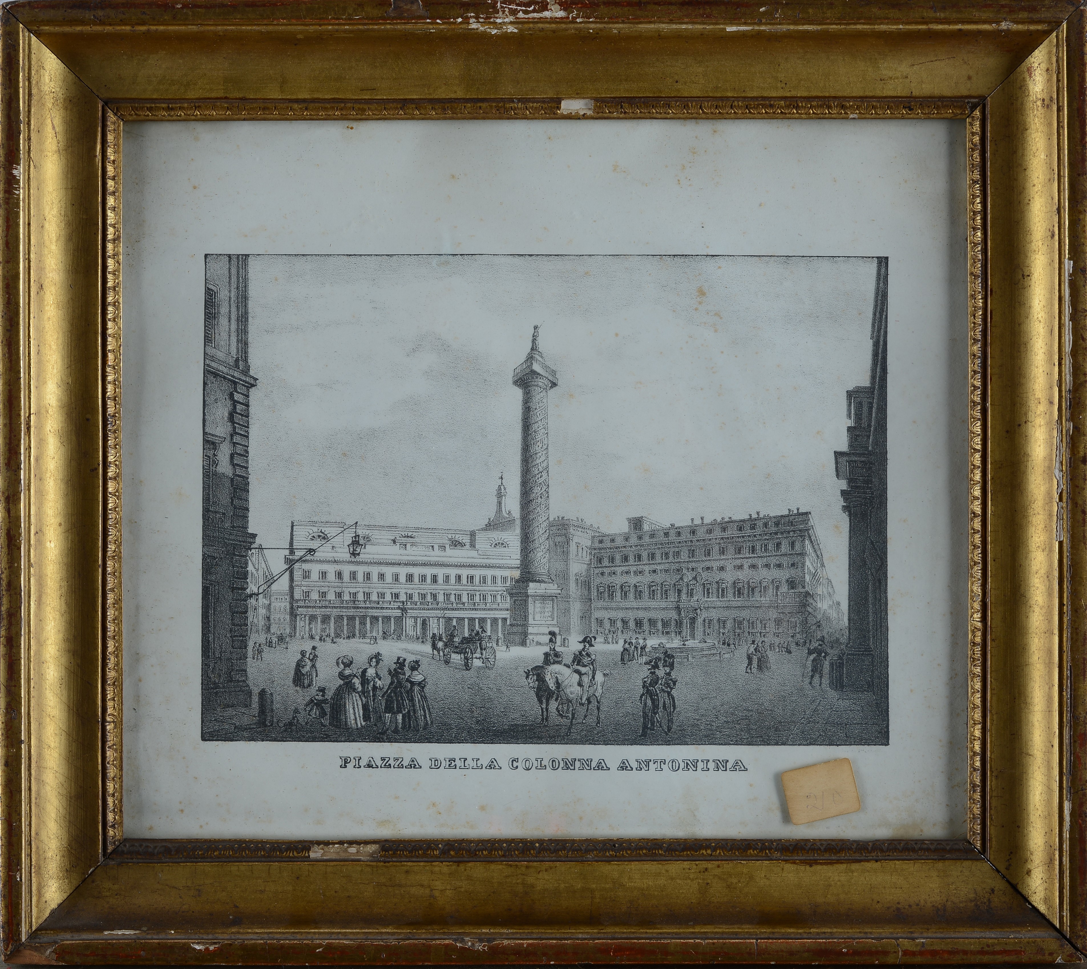 "Il Quirinale"; "Piazza della Colonna Antonina"; "Anfiteatro Flavio detto Il Colosseo"