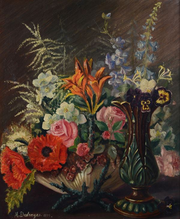 Anonimo, XIX sec. - Fiori