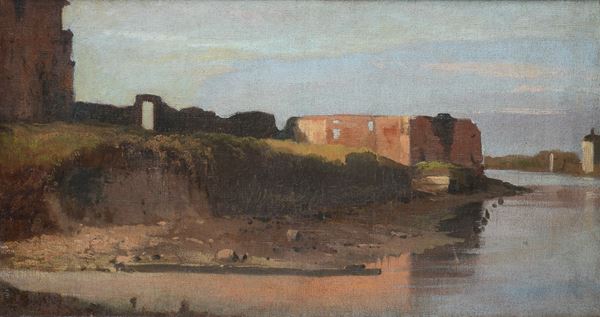 Guglielmo Ciardi - Surroundings of Rome