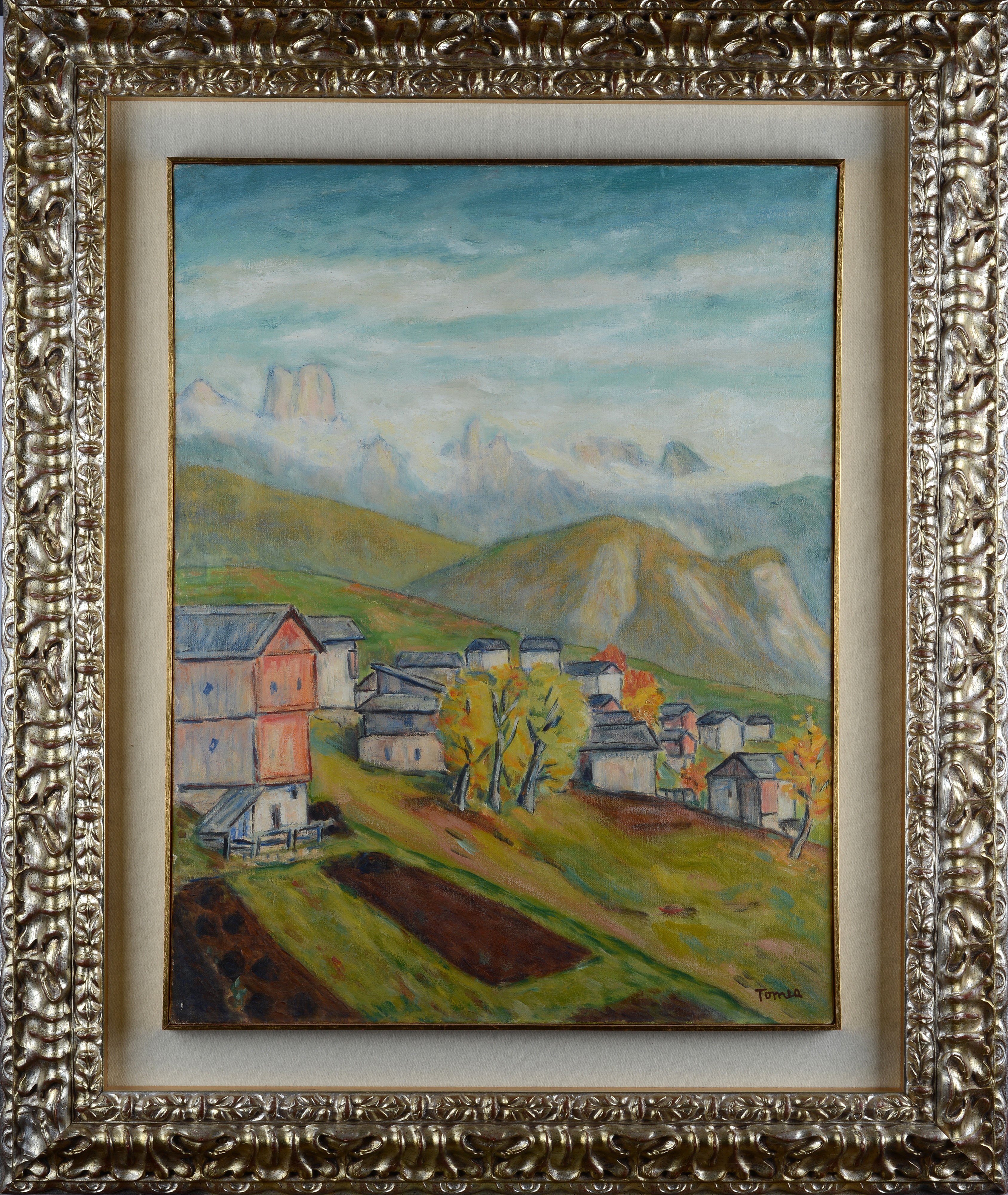 Fiorenzo Tomea - Autunno, olio su tela