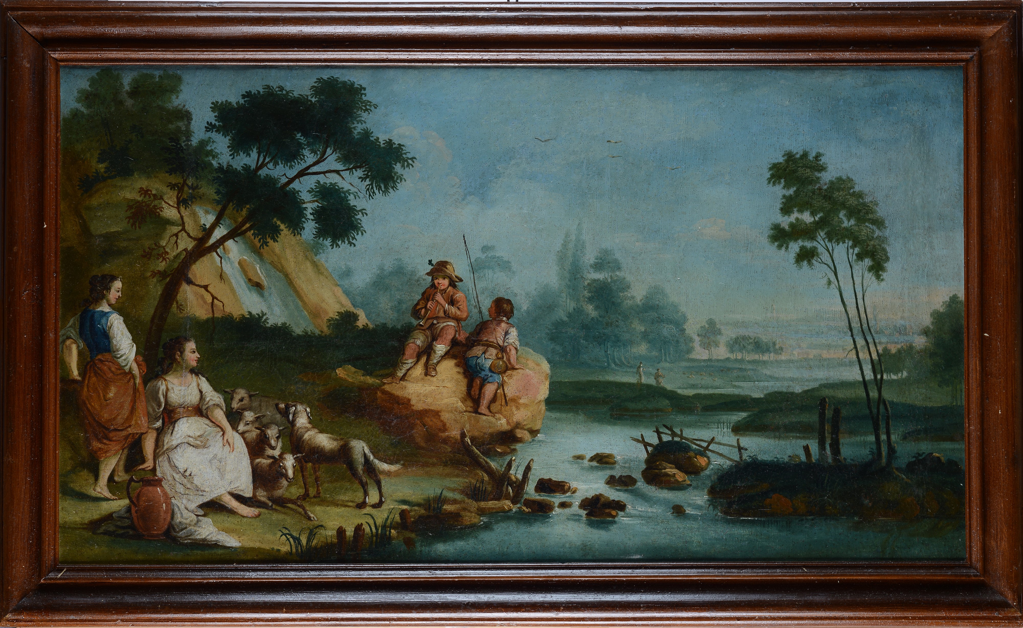 Pastorello con flauto