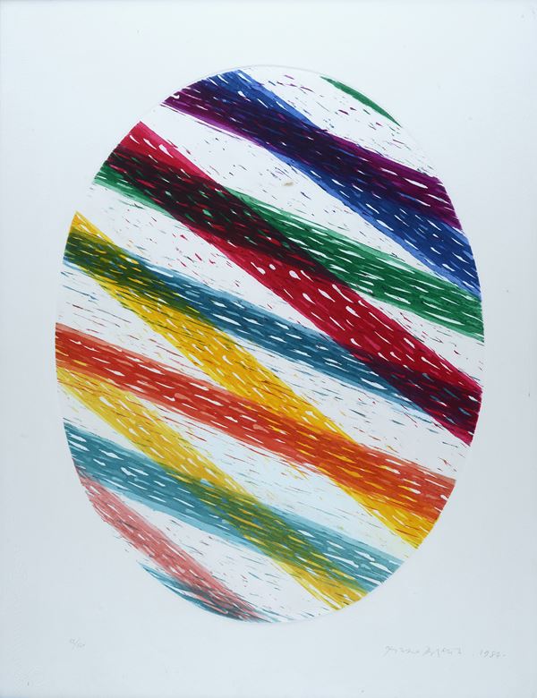 Piero Dorazio - Oval No. 1