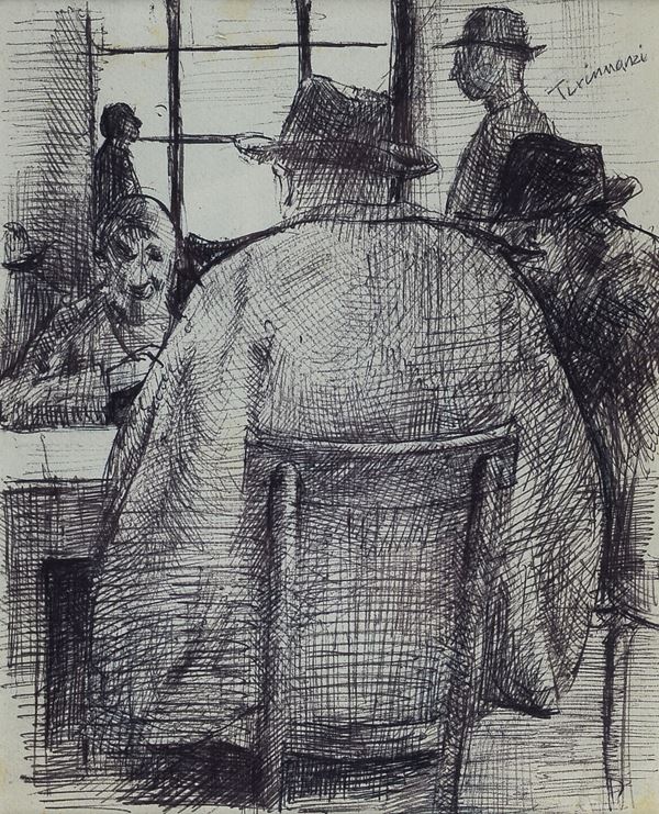 Nino Tirinnanzi - At the coffee shop