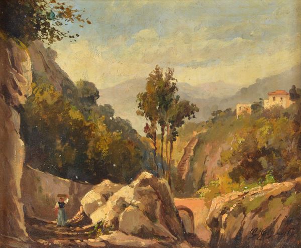 Giacinto Gigante - Valley of the Mills