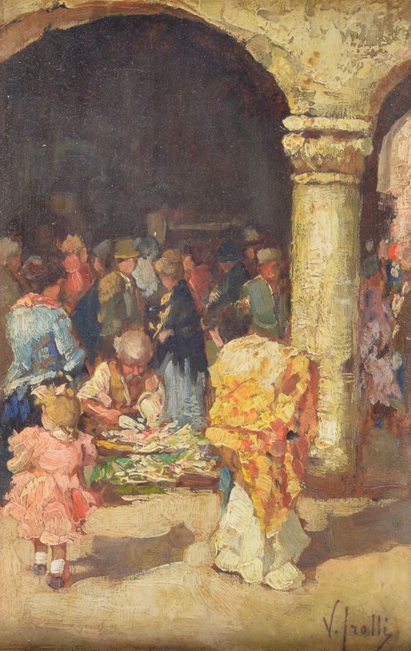 Vincenzo Irolli - Market under the arcades