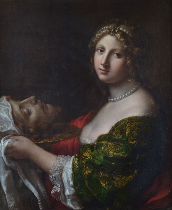 Onorio Marinari - Salome con la testa del Battista