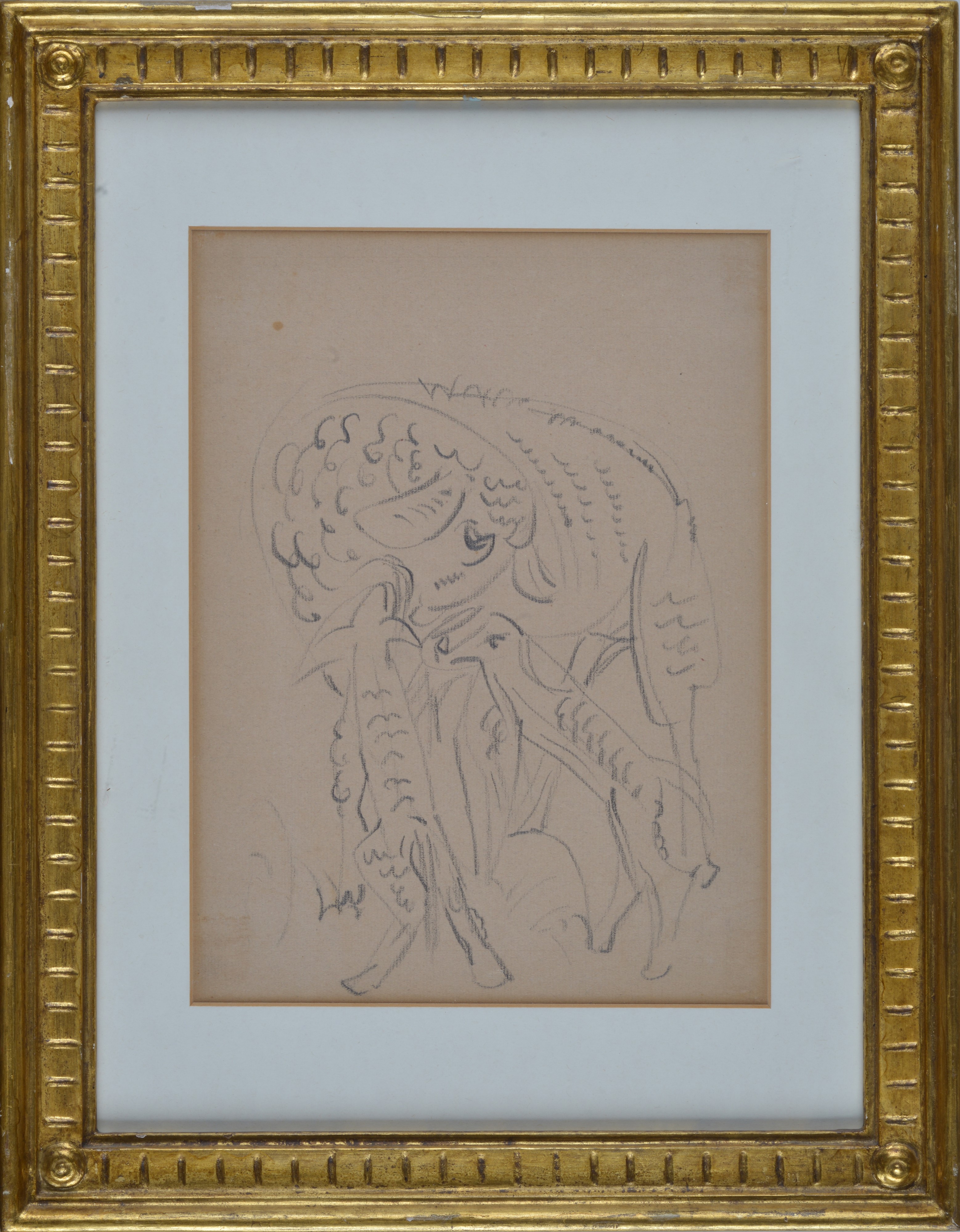 André Masson - Moutons, pastello su carta